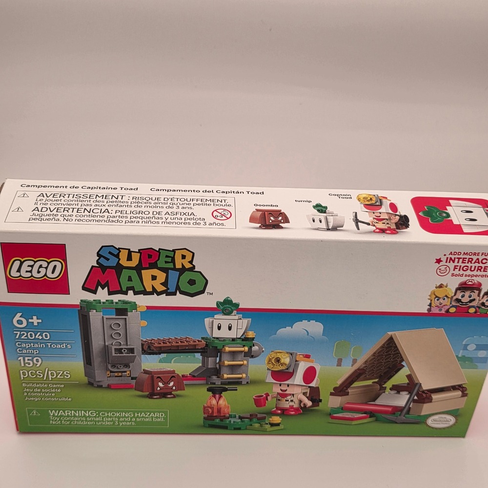 LEGO Super Mario Captain Toad's Camp 72040 159pc Building Set NEW Sealed - Picture 6 of 6